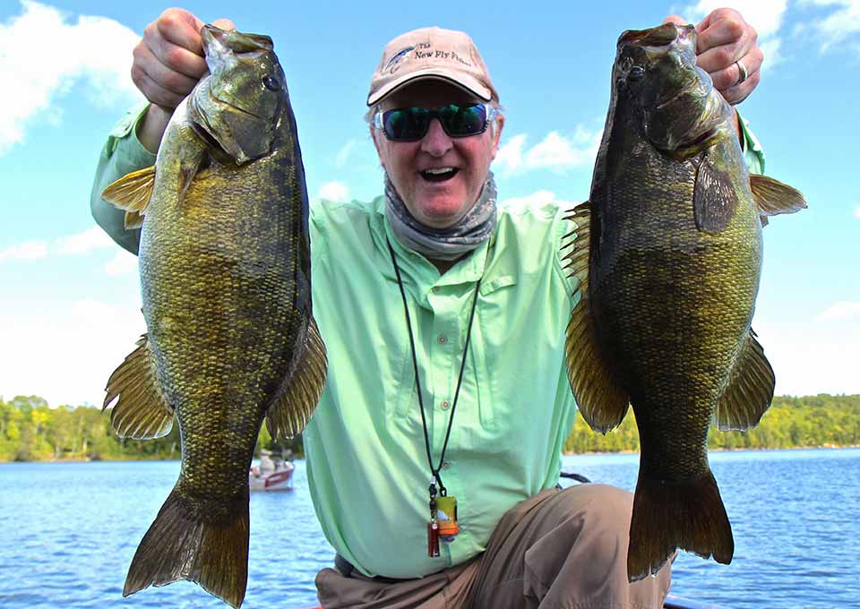 Smallmouth Bass Fishing, Northern Ontario, Canada