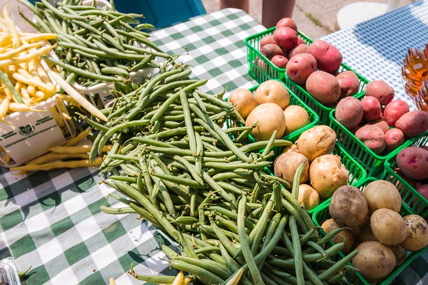Algoma-Farmer's-Market-Beans-and-potatoes