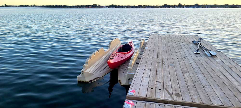 paddling kayak dock bellevue marina