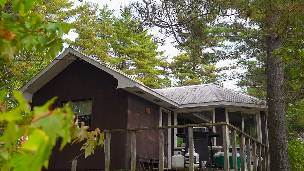 cabin on Hastie Lake