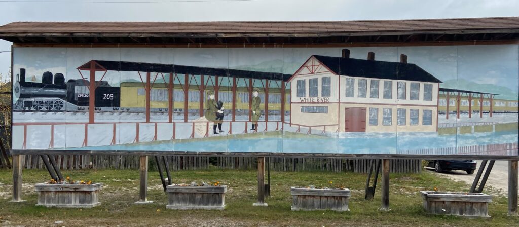 white river mural