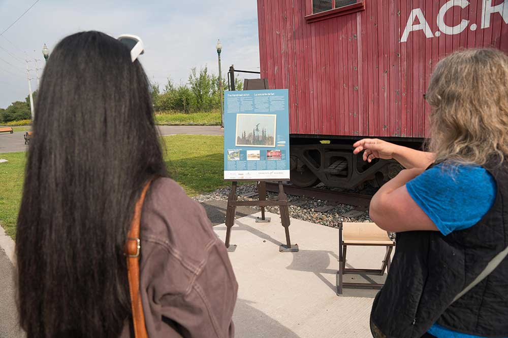 Group of Seven panel ACR boxcar