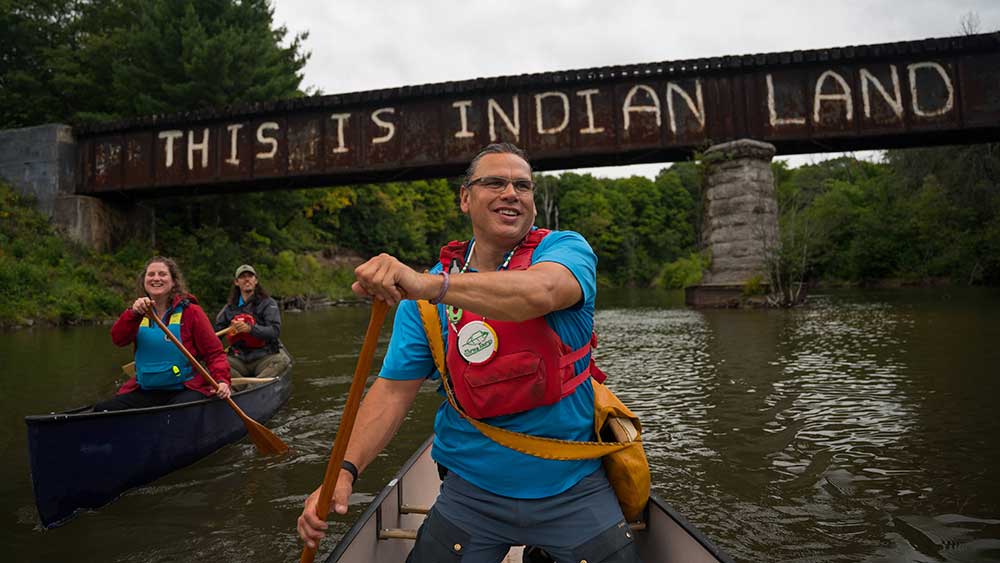 paddling the Garden River