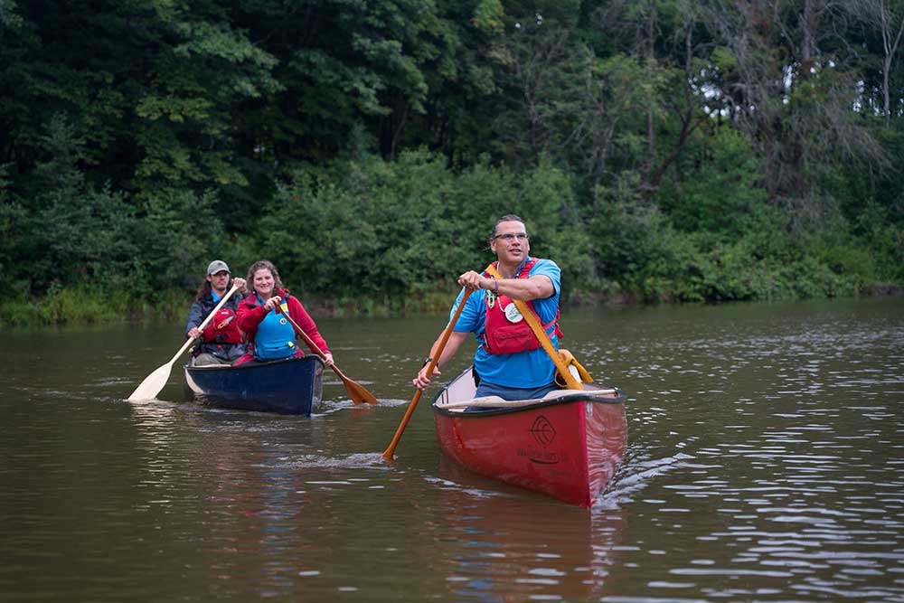 river canoeing thrive tours