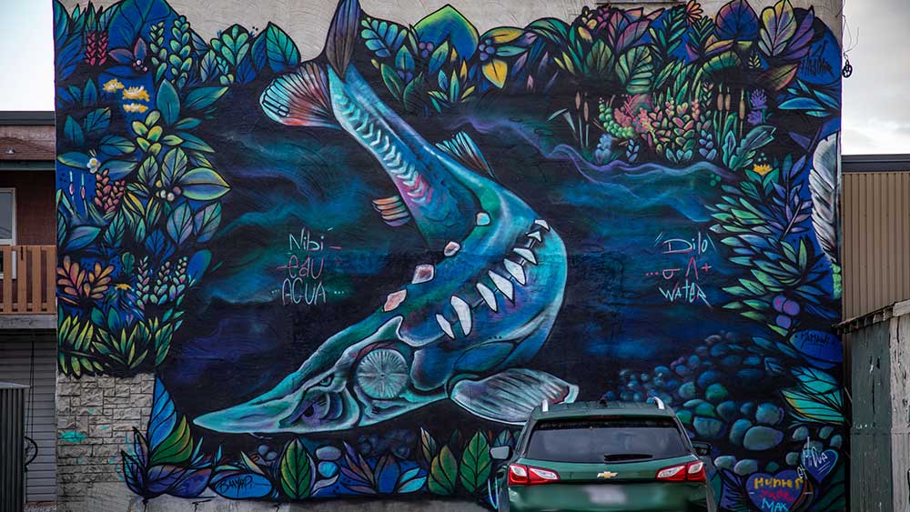 hearst mural