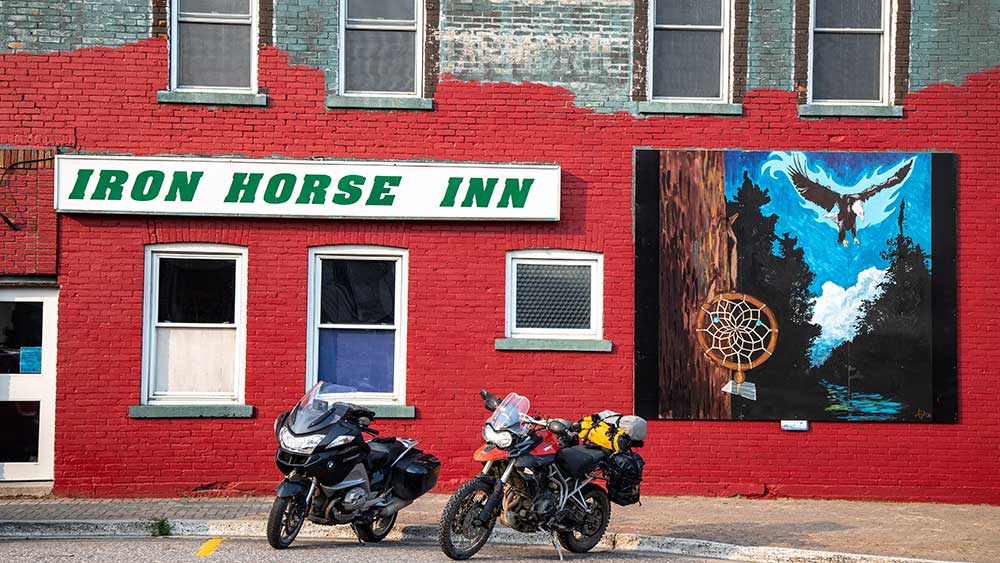 blind river mural