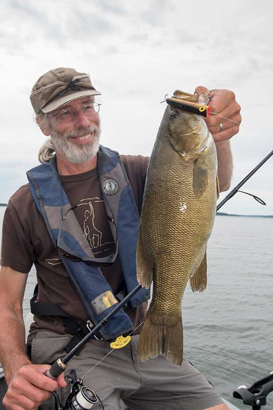 angler bass fishing ontario