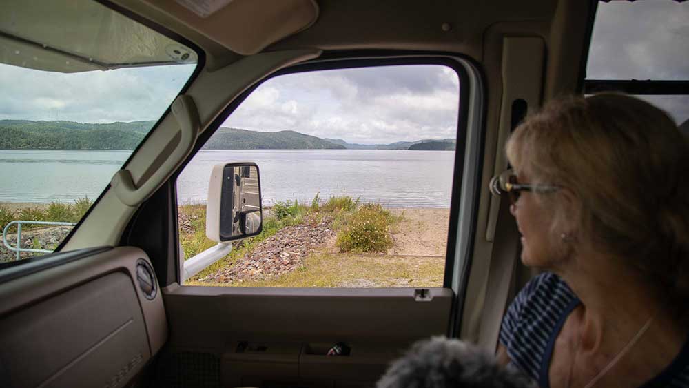 lake views from RV