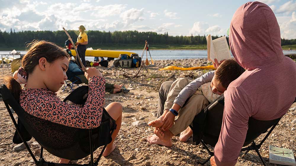 family camping