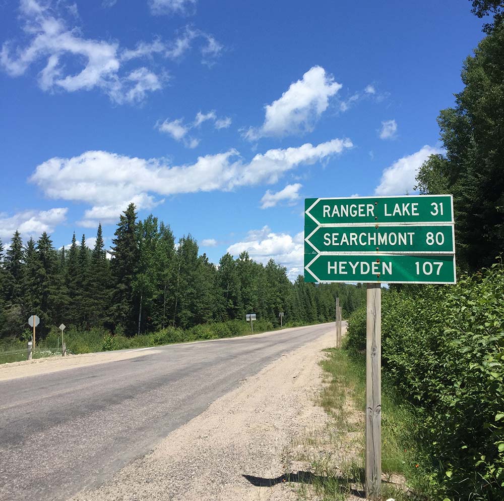 Hwy 556 sign