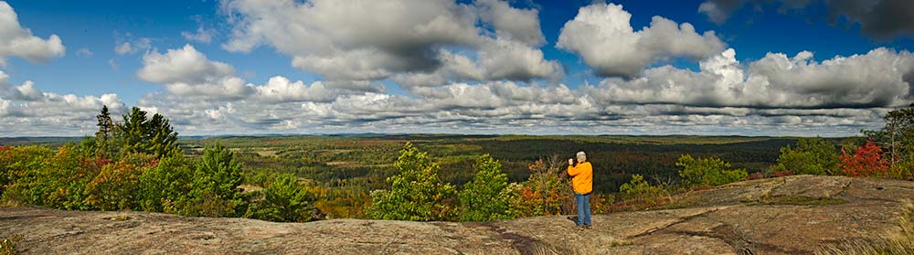 Little white river valley