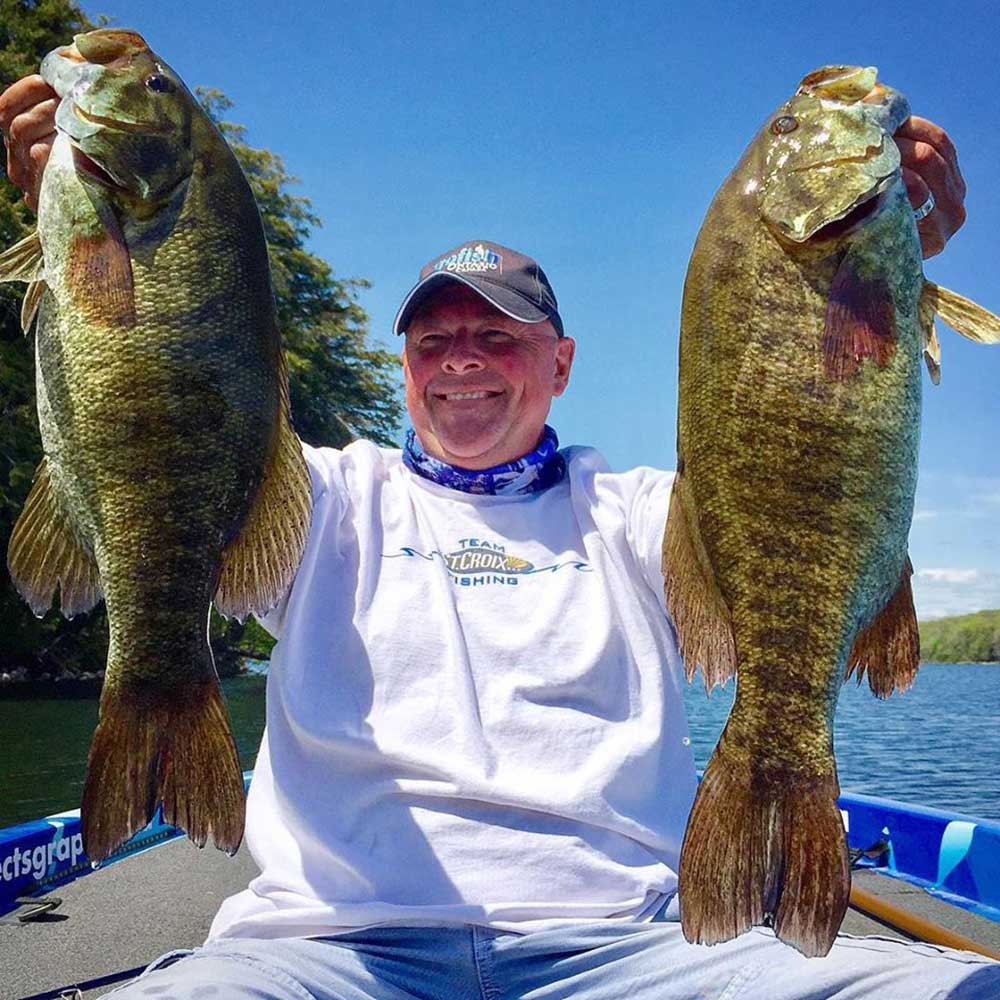bass fishing algoma