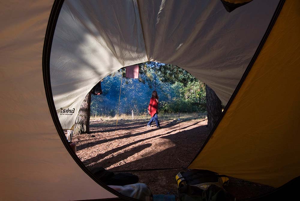 tenting