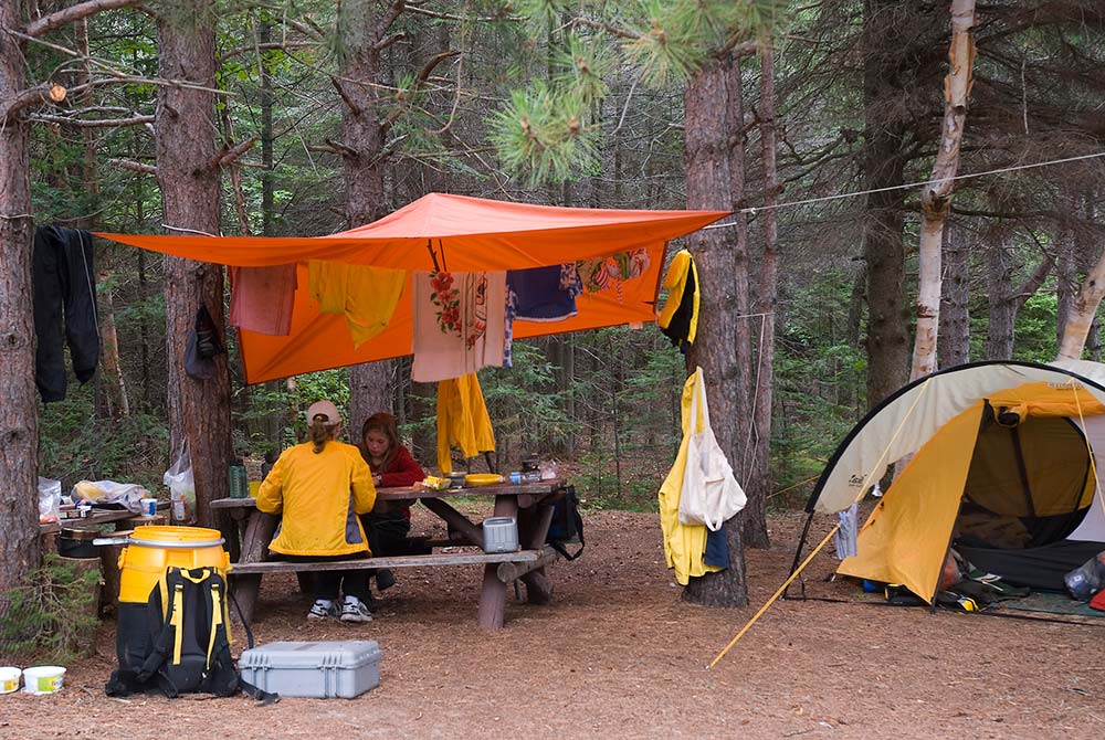tent campsite