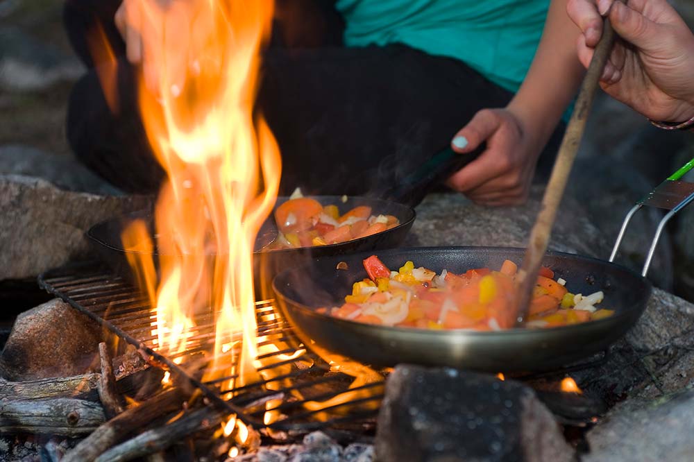 campfire cooking