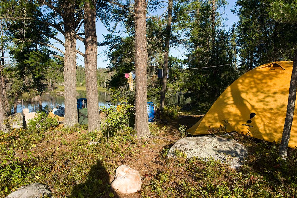 lakeside camping