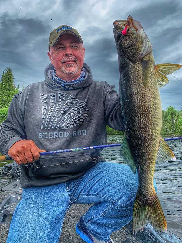 dog lake walleye fishing