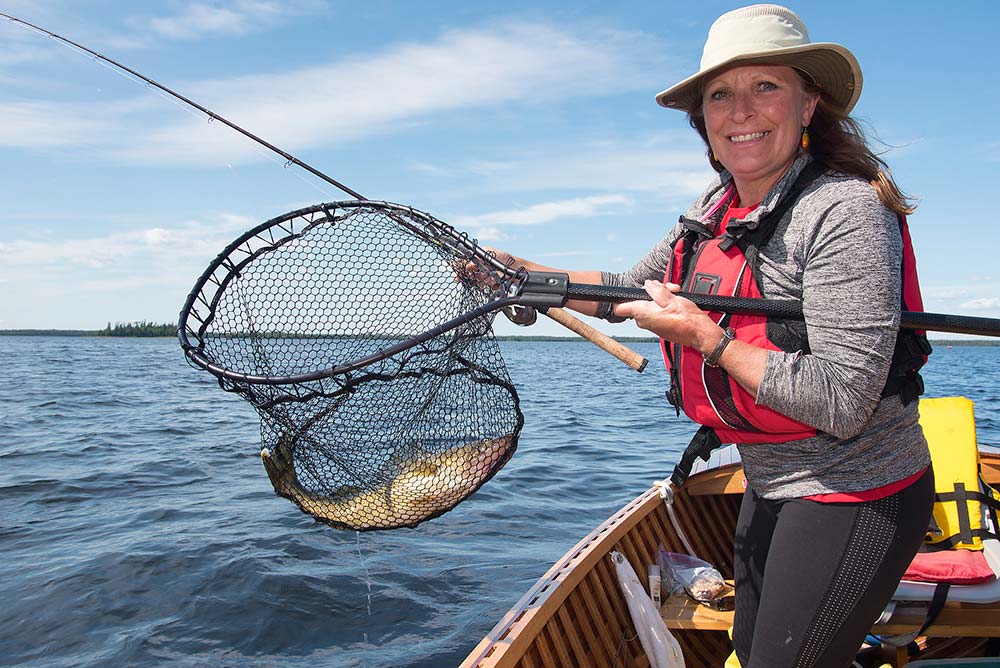 netted fish