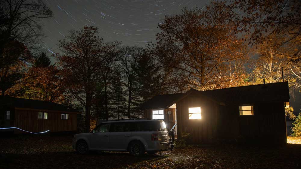 evening cottage