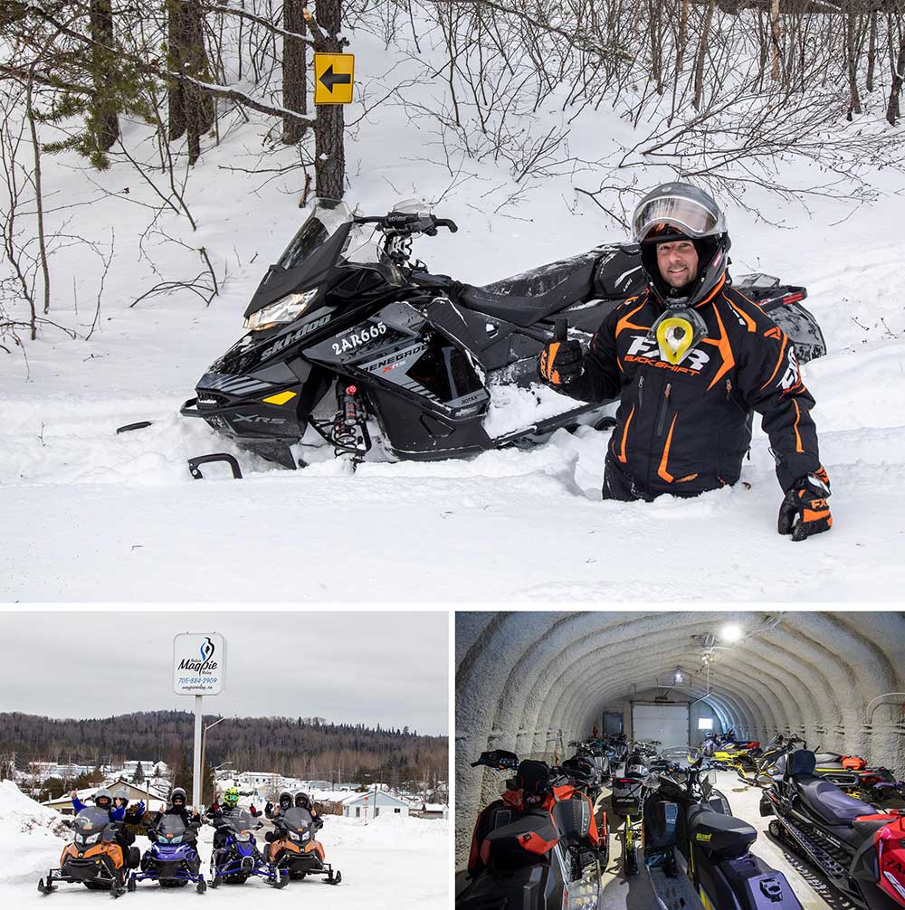 snowmobiling dubreuilville