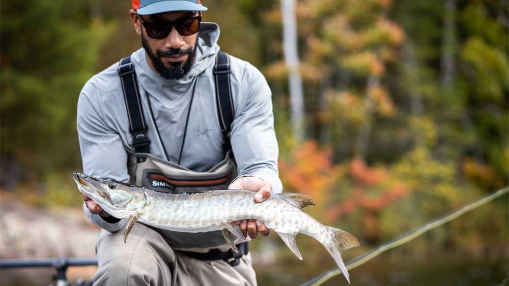 fly fishing northern pike