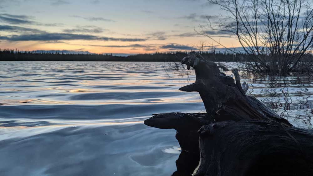 ripples in the lake