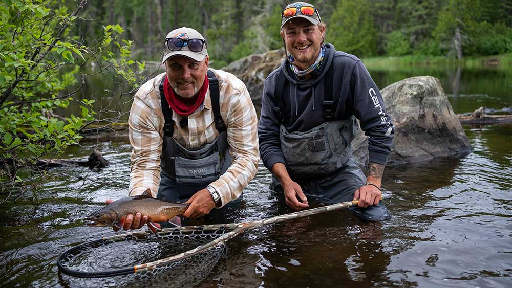 brook trout fishing