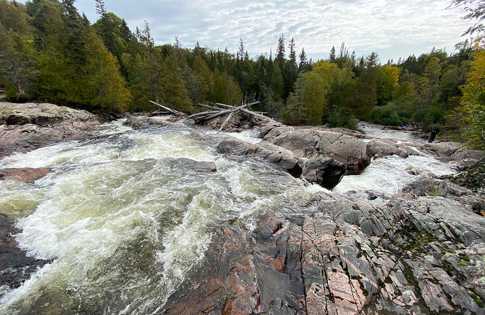 baldhead river waterfall