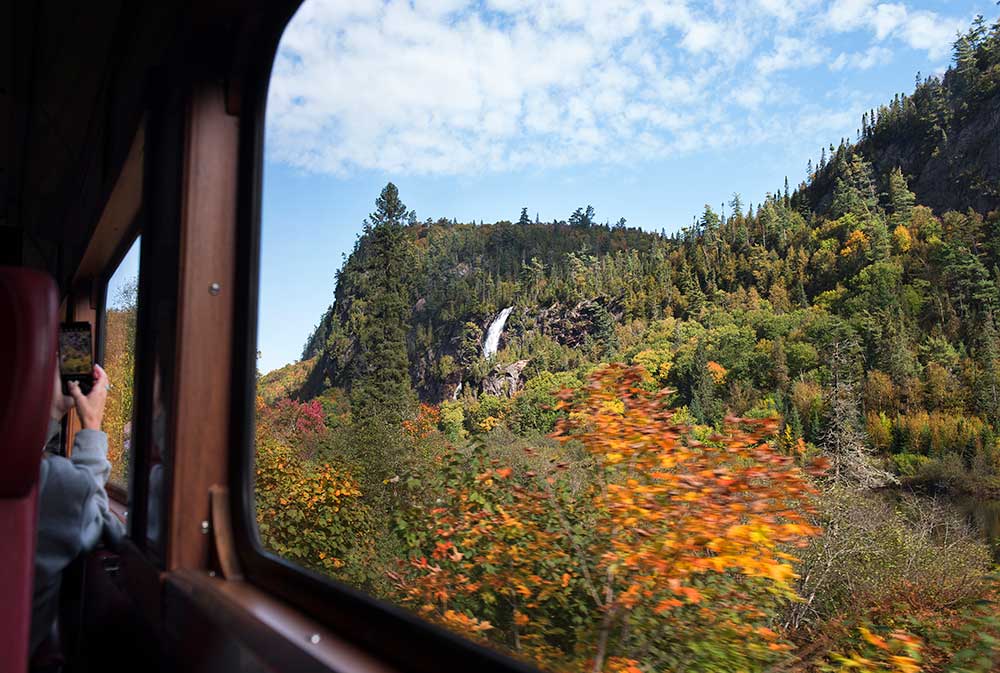waterfall agawa canyon