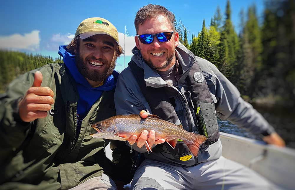 brook trout fishing