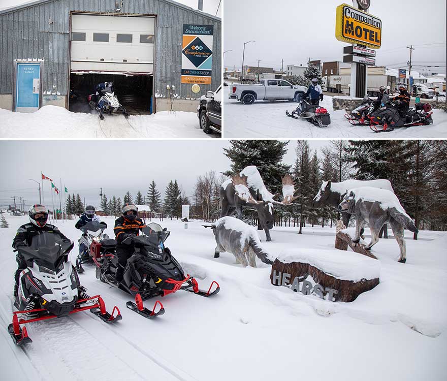 snowmobile hearst
