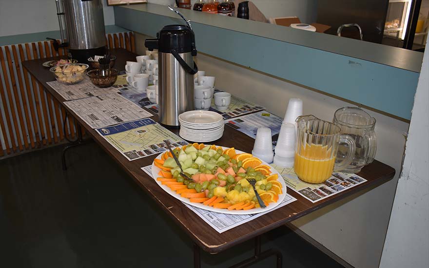 coffee tea fruit