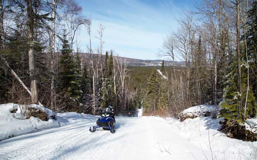 snowmobile trails
