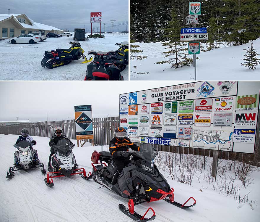 snowmobile hearst