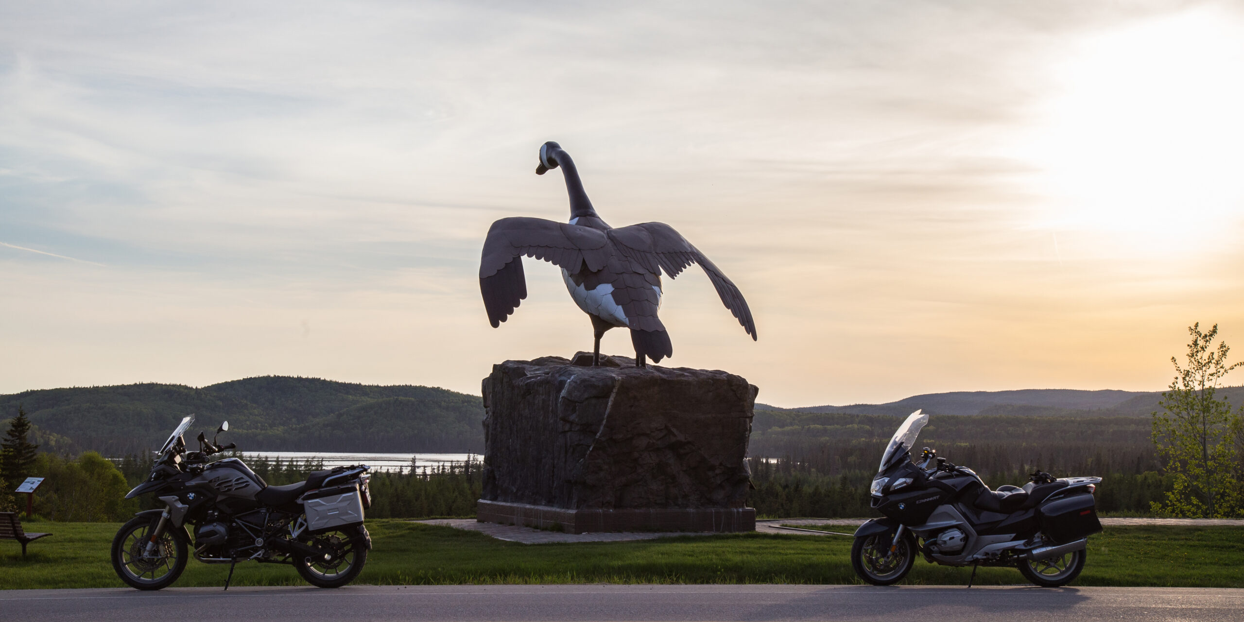 Spring Home Page - Motorcycles and Wawa Goose
