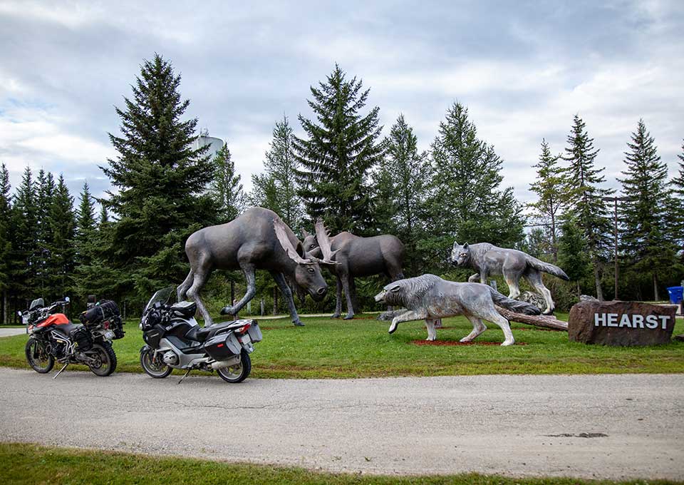 hearst animal statues