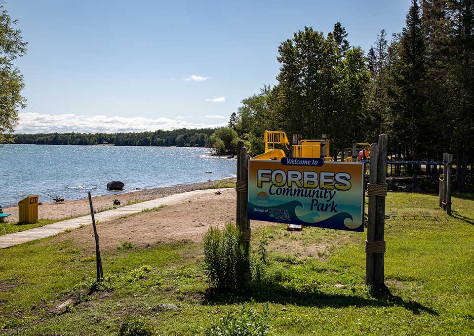 hilton beach forbes community park