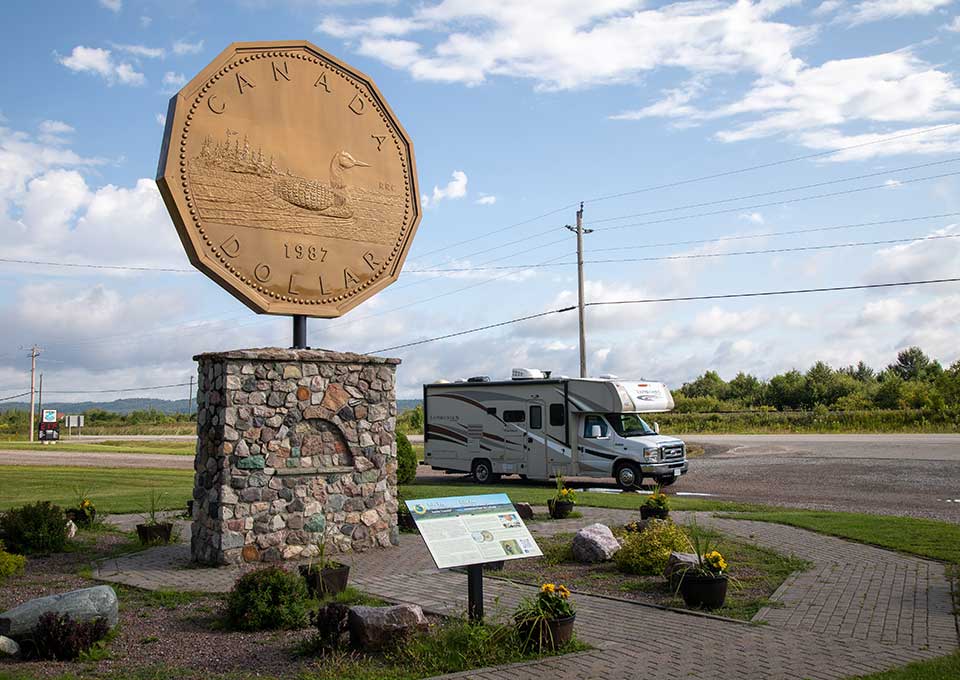 loon dollar monument echo bay