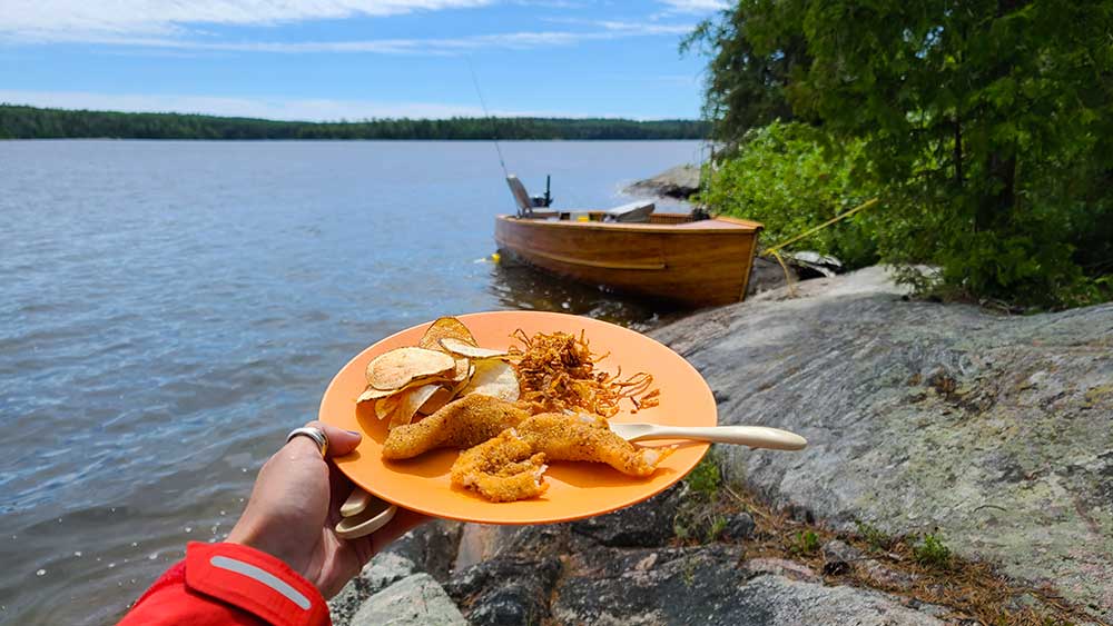 shore lunch mar mac lodge