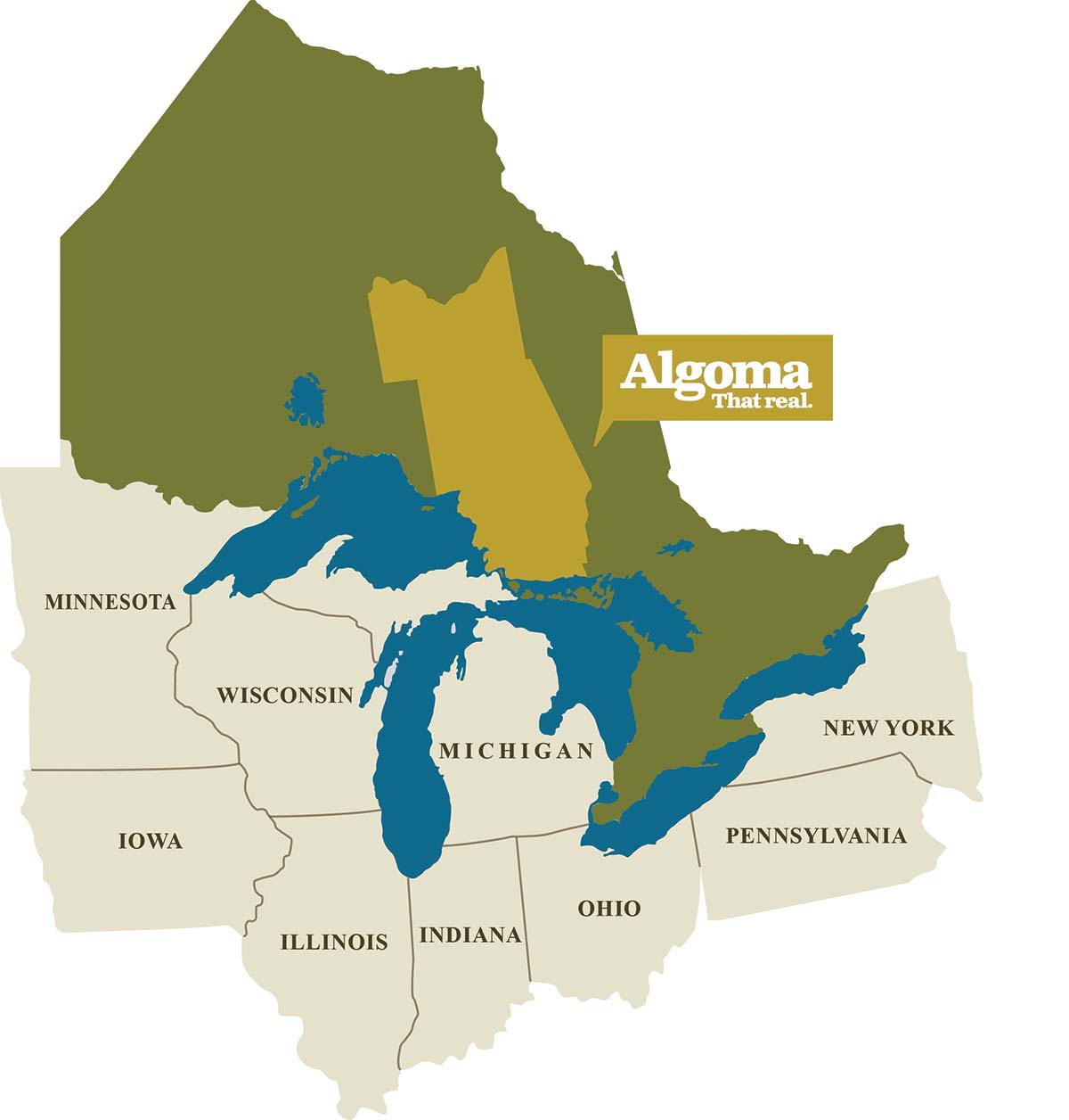 algoma-country-map