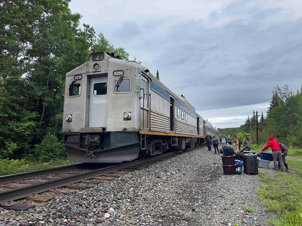 via rail budd car