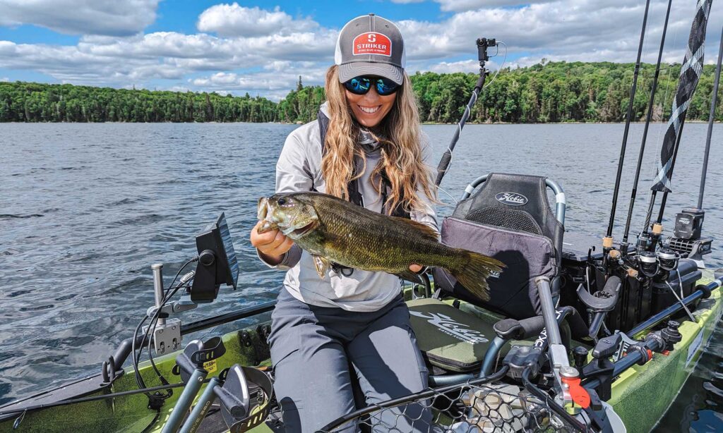 smallmouth bass fishing algoma