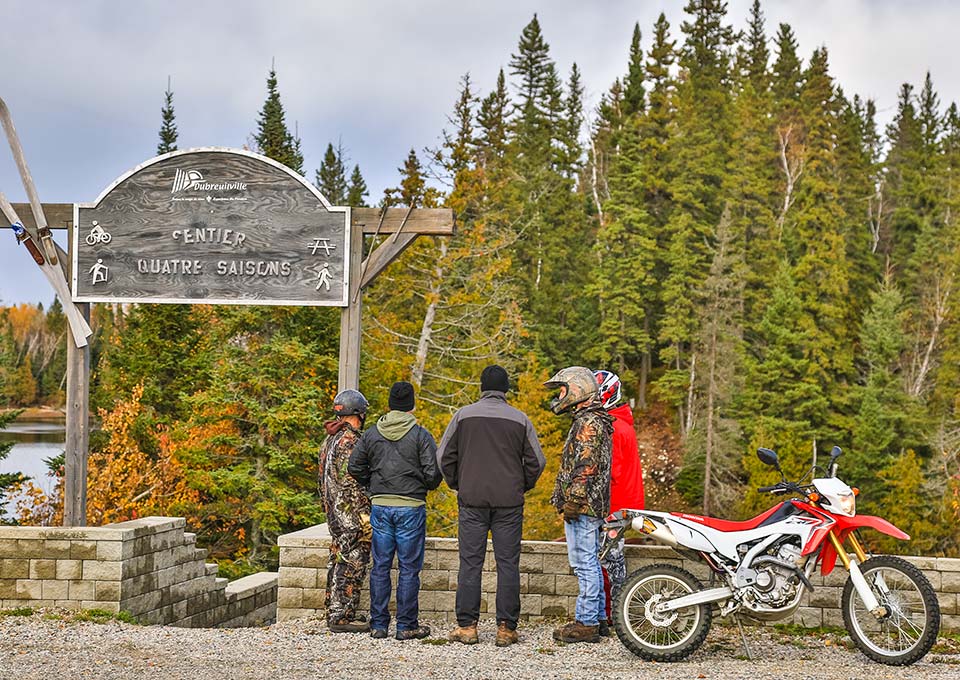 dubreuilville-Four-Season-Trail-Sign