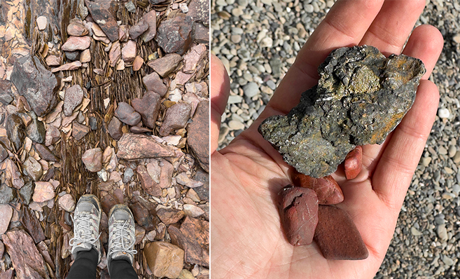 Exploring the geological diversity of the Slate Islands