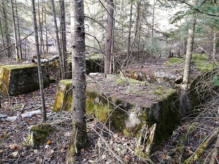 stone foundation ruin