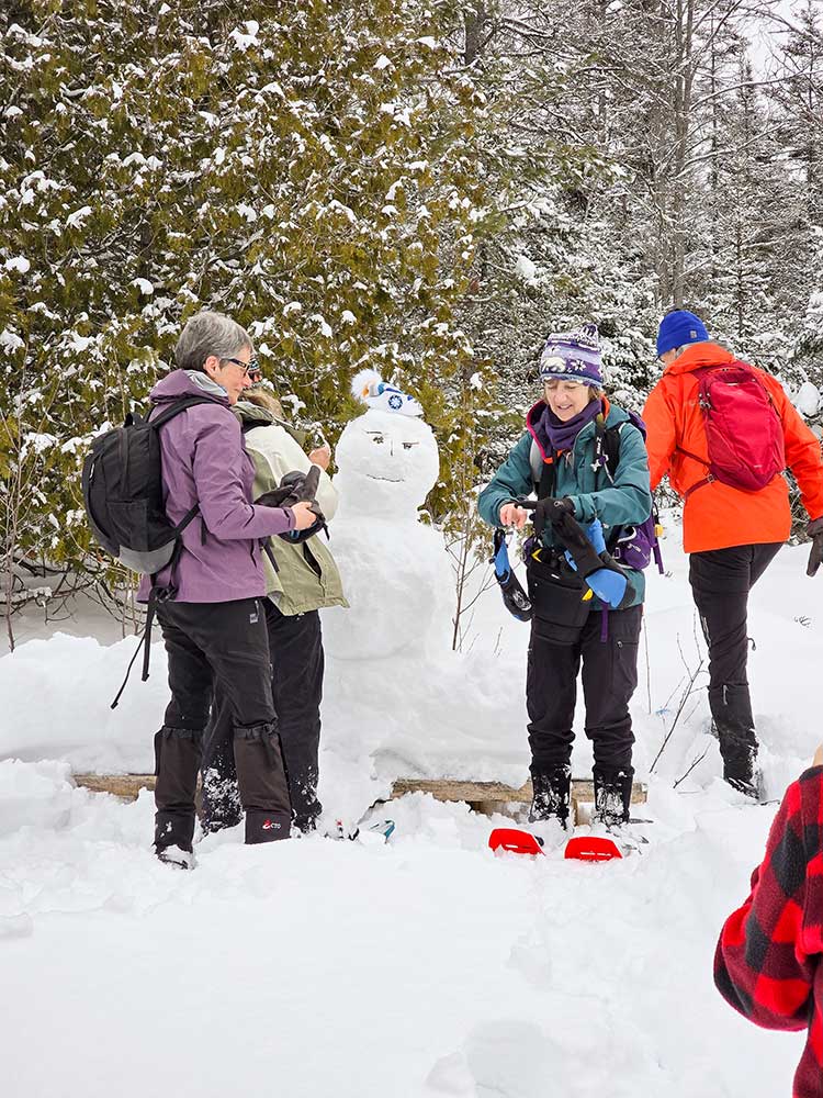 snowman making