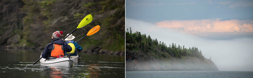 Morning paddle around Lawrence Bay | Incoming storm approaching on Lake Superior
