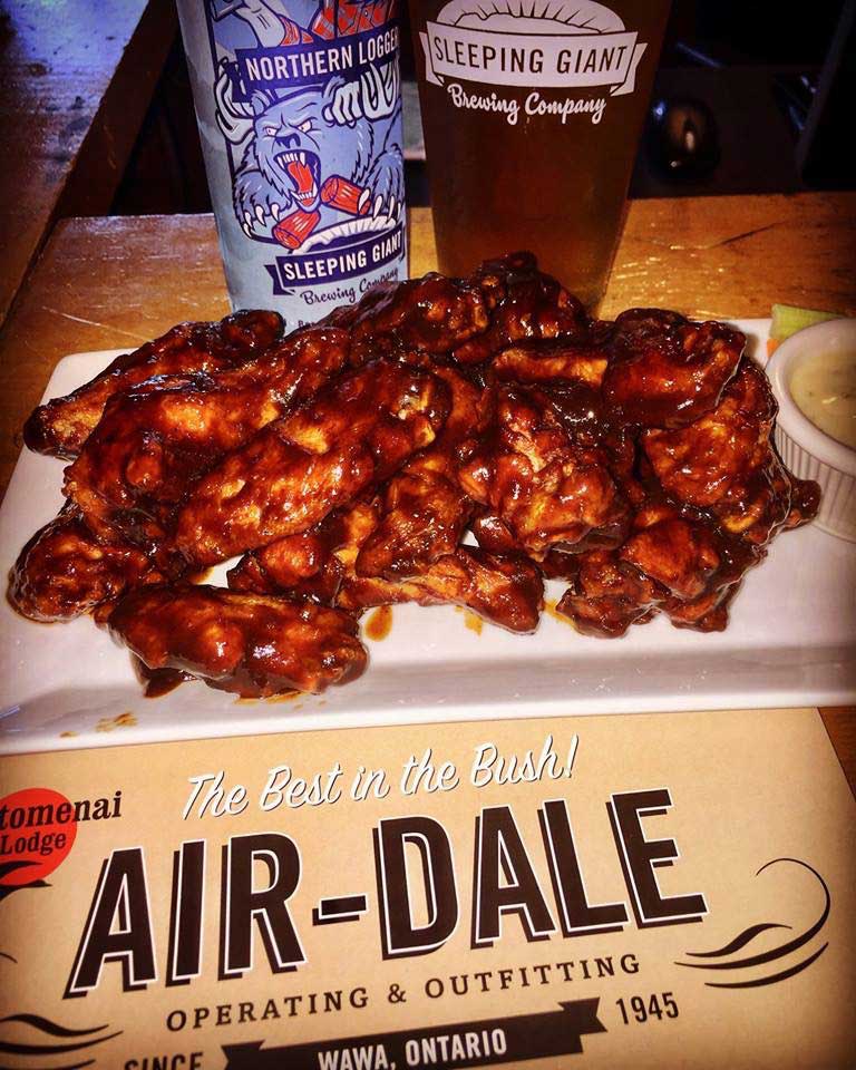 air-dale wing night