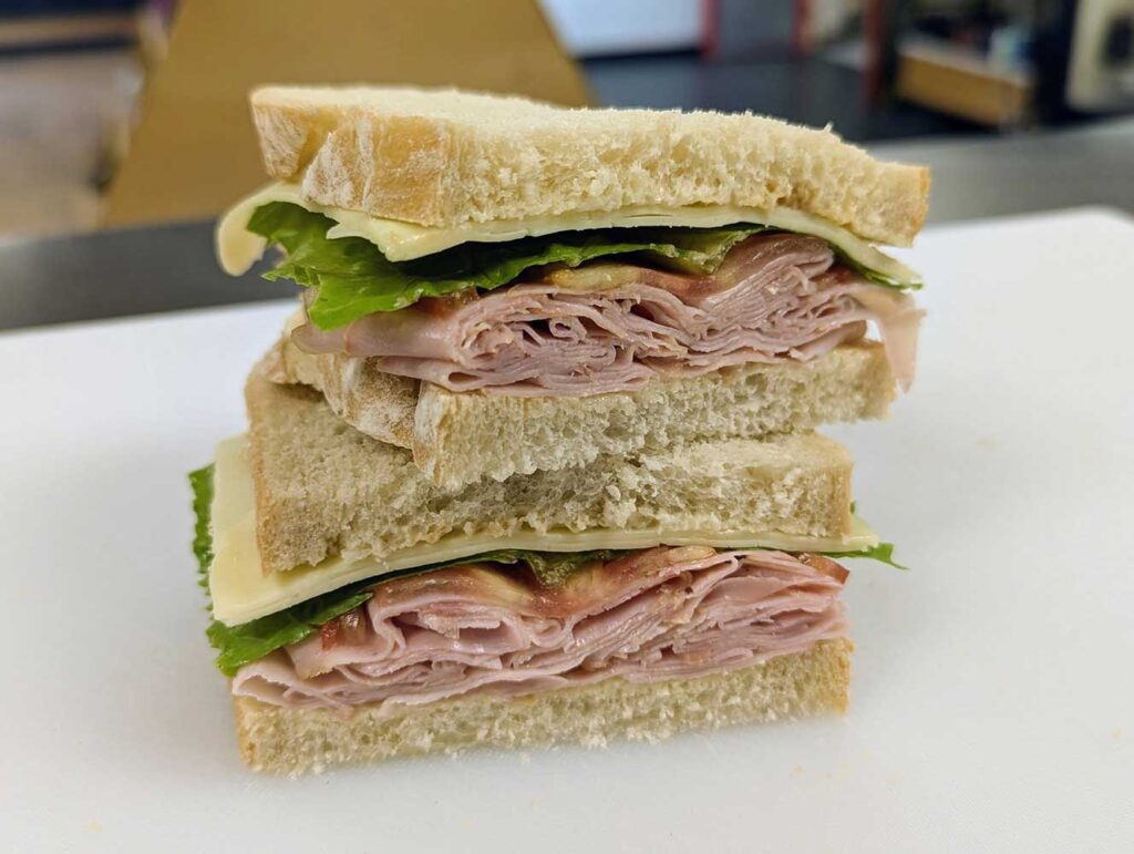 fresh deli sandwich tuomos