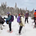 bruce mines trails snowshoeing